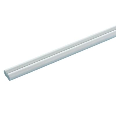 2-Pack 20-Inch White Fiberglass Rods, 4.0 mm Round Pultruded Rods for Tents, Umbrellas, DIY Projects, and More