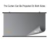 Portable Projection Screen, Wall-Mounted Pull-Down Projector Screen, Manual Metal, 4:3/16:9, 60–72 Inches, 3.5x Gain, HD 3D view 4