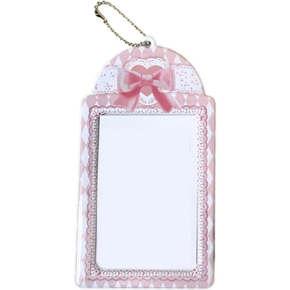 HiyyFloy Photo Card Holder with Bow