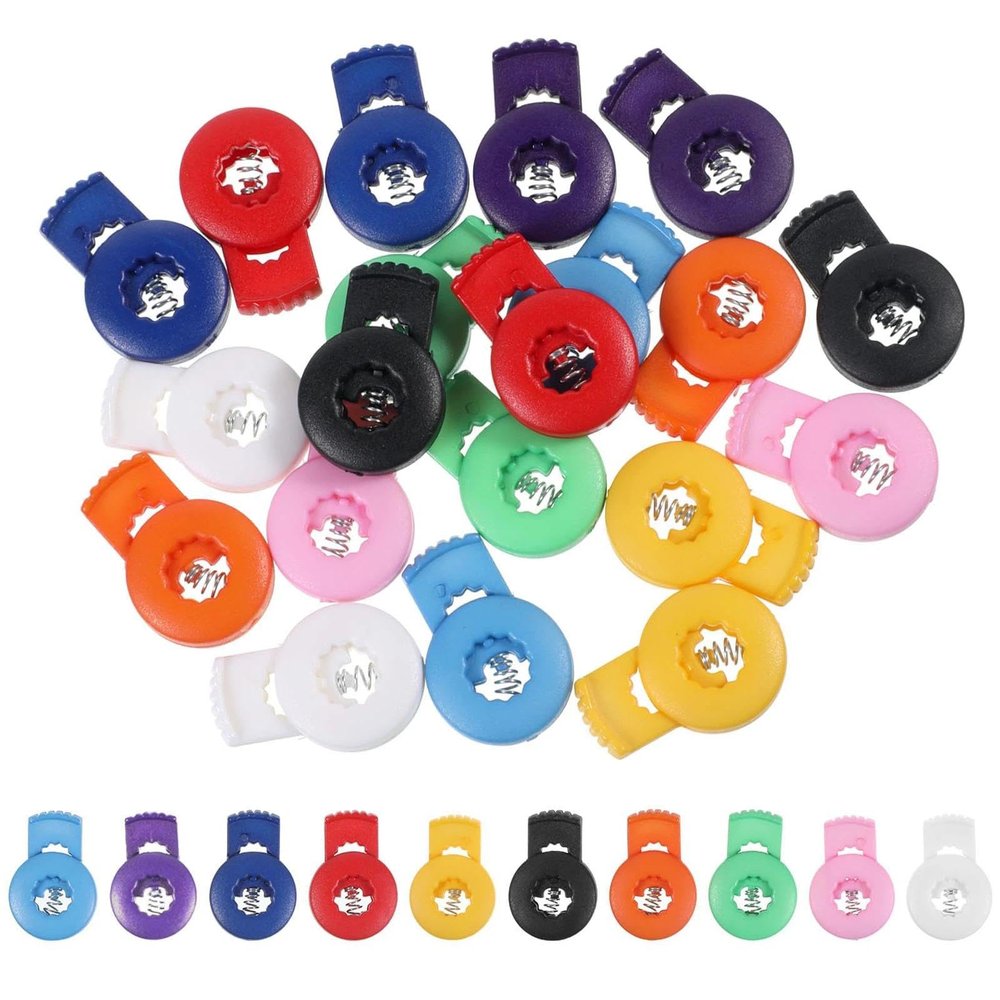 VOOSFSIE 20 Pcs Stitch Stoppers for Knitting Needles