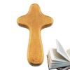 Hand Held Cross Wood view 1