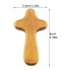 Hand Held Cross Wood view 4