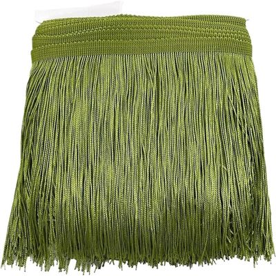 10-Meter Tassel Trim for Curtains, Lace Edging, DIY Projects and Sewing (Color 34)