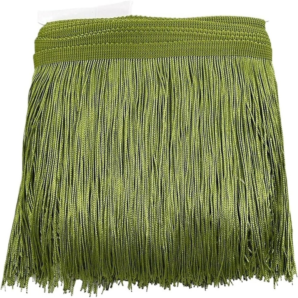 10-Meter Tassel Trim for Curtains, Lace Edging, DIY Projects and Sewing (Color 34)
