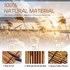 Natural Reed Privacy Screen Mat, 120 x 600 cm, for Balcony, Patio, Garden, Fence, Pergola and Sun Protection (Natural Black, 60 x 600 cm) view 4