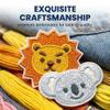 URYVAIW 9-Piece Iron-On Animal Patches view 4