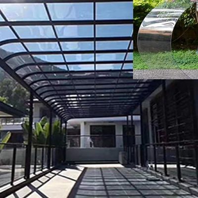 Transparent Polycarbonate Greenhouse Panels for Outdoor Roofing
