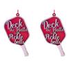 Qomcsrl 2X Christmas Pickleball Ornaments view 1