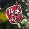 Qomcsrl 2X Christmas Pickleball Ornaments view 3