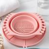 Silicone Brush Cleaner, Foldable Rinse Cup Organizer view 4