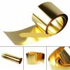 Gold Brass Thin Sheet, 1 Pc., 0.01/0.02/0.03/0.05/0.1/0.2/0.3/0.5 mm Thick, 10/20/30/100 x 1000 mm view 3