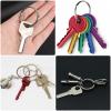 25 Pack Stainless Steel Key Rings view 4