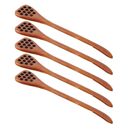 Qomcsrl Wooden Honey Spoon