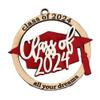 Qomcsrl Personalized Name Ornament for Graduation 2024 view 1