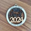 Qomcsrl Personalized Name Ornament for Graduation 2024 view 4