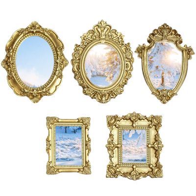 Mini Vintage Photo Frames - Set of 5
