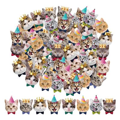 HMCEY 100 Pcs Cat Confetti