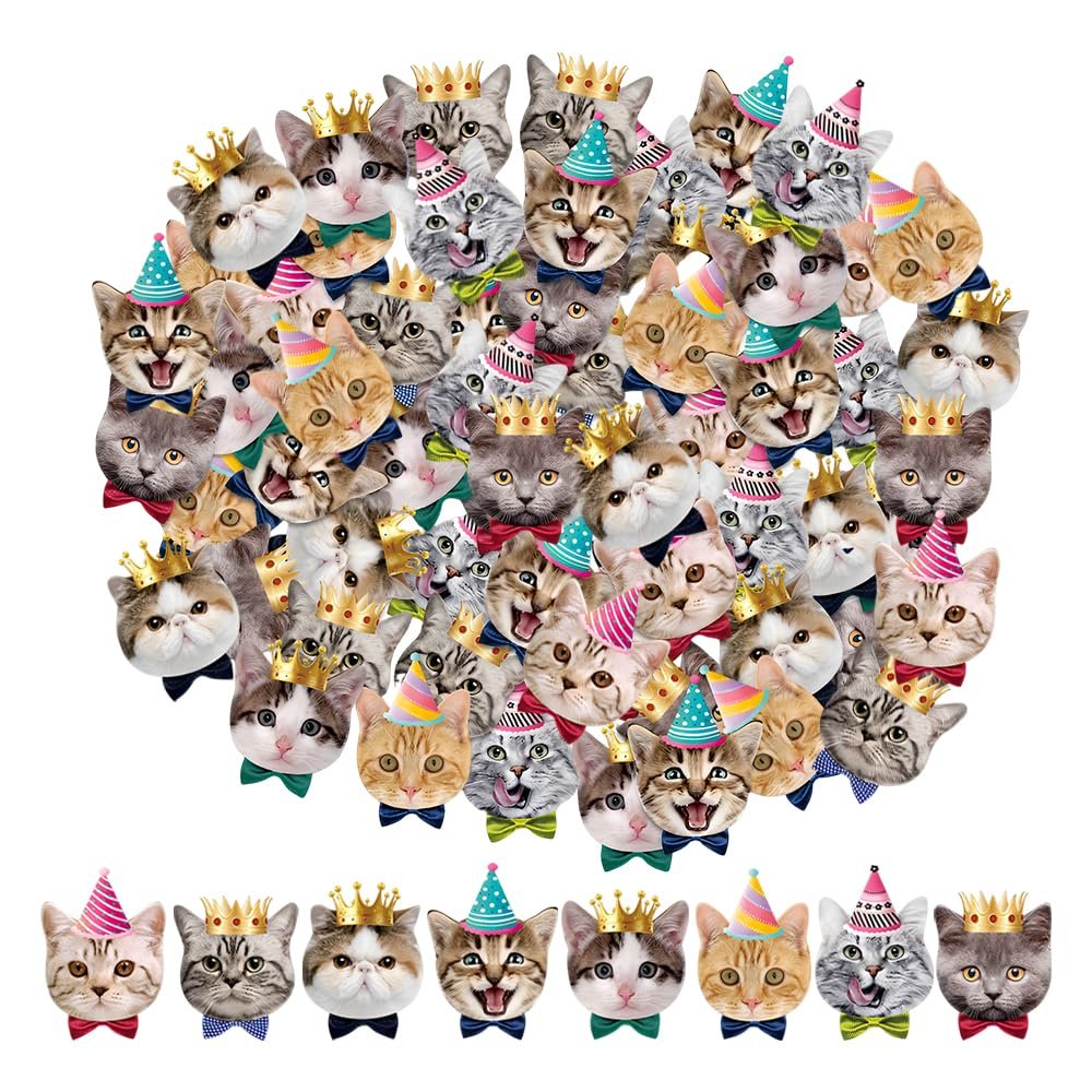HMCEY 100 Pcs Cat Confetti