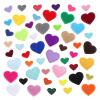 Amaxiu 52 Pcs Iron-On Heart Patches view 1