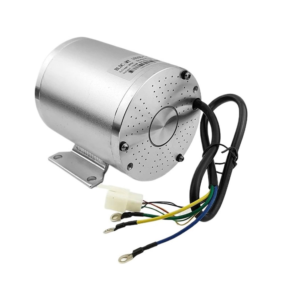 High-Speed Brushless DC Motor for E-Bikes, Scooters & Go-Karts, 1000 W (48 V)