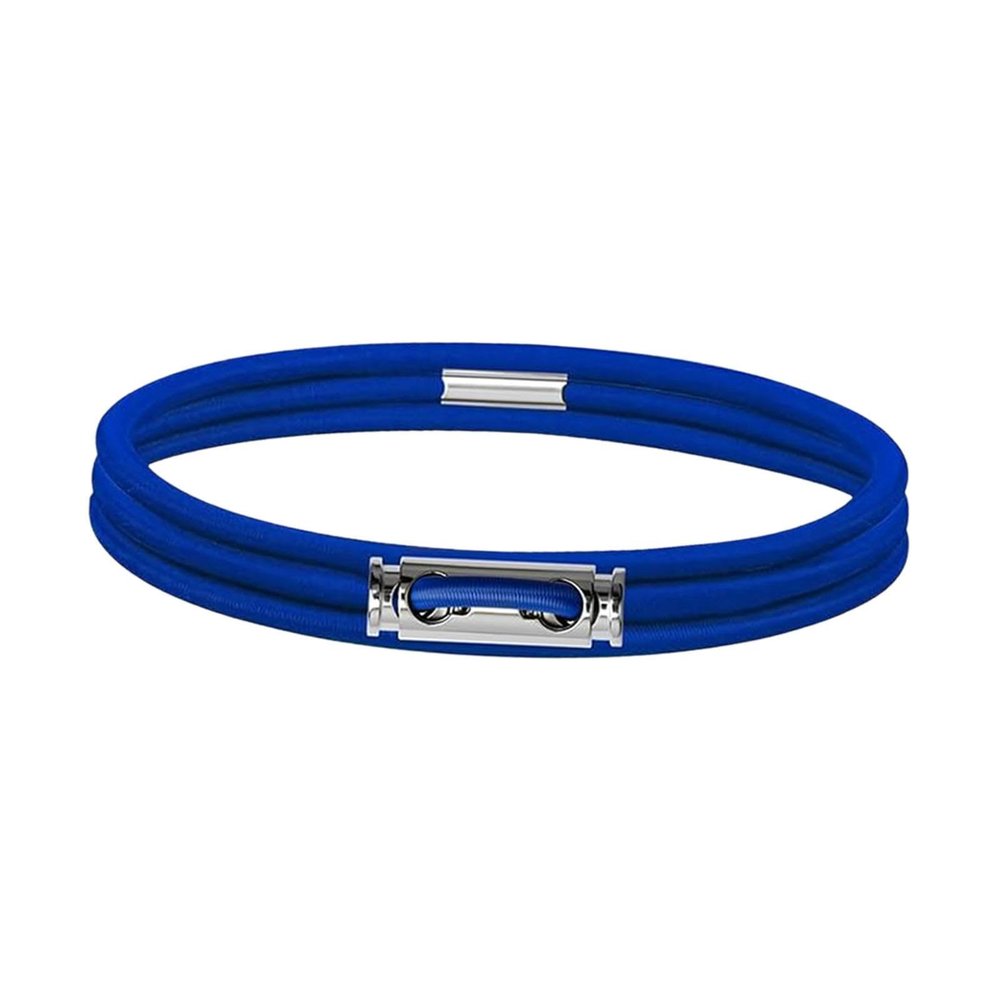 FytStycale Trash Can Strap with Adjustable Buckle, Blue 140 cm