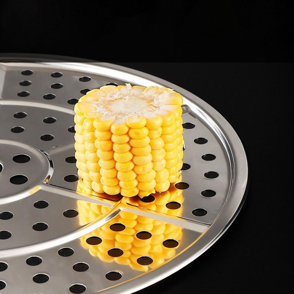 Stainless Steel Steamer for Home and Light Commercial Use (20 cm)