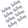 Set of 8 Plastic Hooks for Towel Dryers view 1