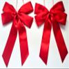 CaPiSo 20x30cm Large Gift Bow (Satin Red, 2 pcs) view 1