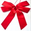 CaPiSo 20x30cm Large Gift Bow (Satin Red, 2 pcs) view 3