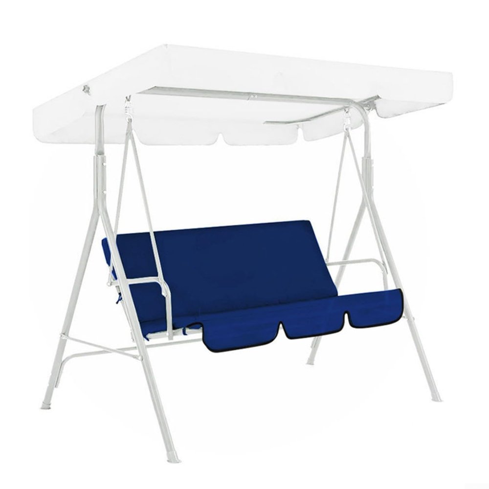 Hollywood Swing Cover for Outdoor Use, 150 x 50 x 10 cm, Weatherproof, Blue