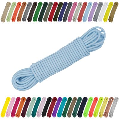 CARTONARE Elastic Cord 2mm 3mm for Sewing, Crafting & Outdoor Sky Blue, 3mm x 2m