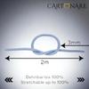 CARTONARE Elastic Cord 2mm 3mm for Sewing, Crafting & Outdoor Sky Blue, 3mm x 2m view 4