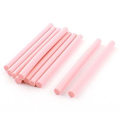 Stineng 10Pcs 100Mm X 7Mm Self-Adhesive Hot Glue Sticks Pink