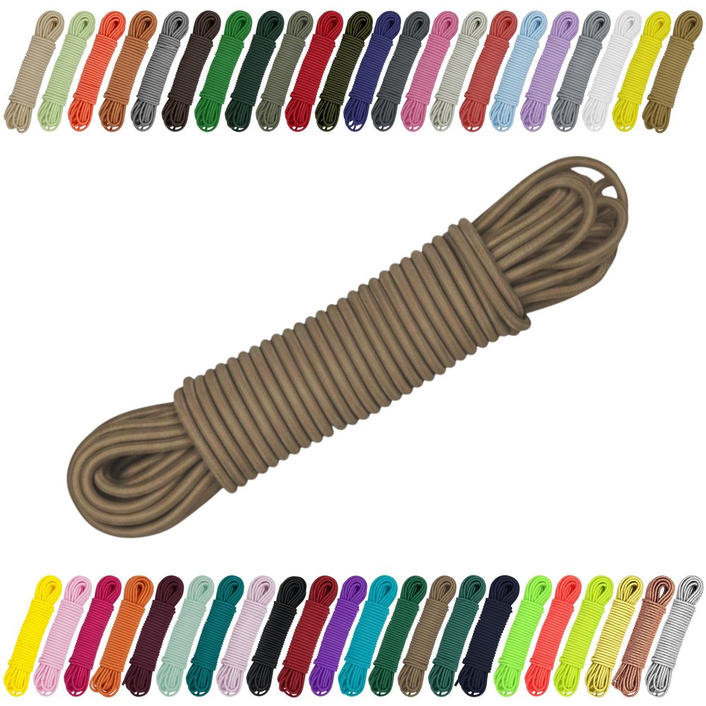 CARTONARE Elastic Cord 2mm 3mm for Sewing, Crafting & Outdoor