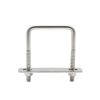 304 Stainless Steel Square U-Bolt M6, M8, M10, M12, U-Shaped Bolt for Pipe Mounting and Secure Connections (2-Pack, M8 x 60 x 60) view 1