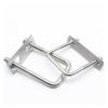 304 Stainless Steel Square U-Bolt M6, M8, M10, M12, U-Shaped Bolt for Pipe Mounting and Secure Connections (2-Pack, M8 x 60 x 60) view 4