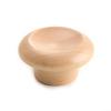 Natural Wood Pot Lid Knob with Stainless Steel Base (2 Pack) view 4