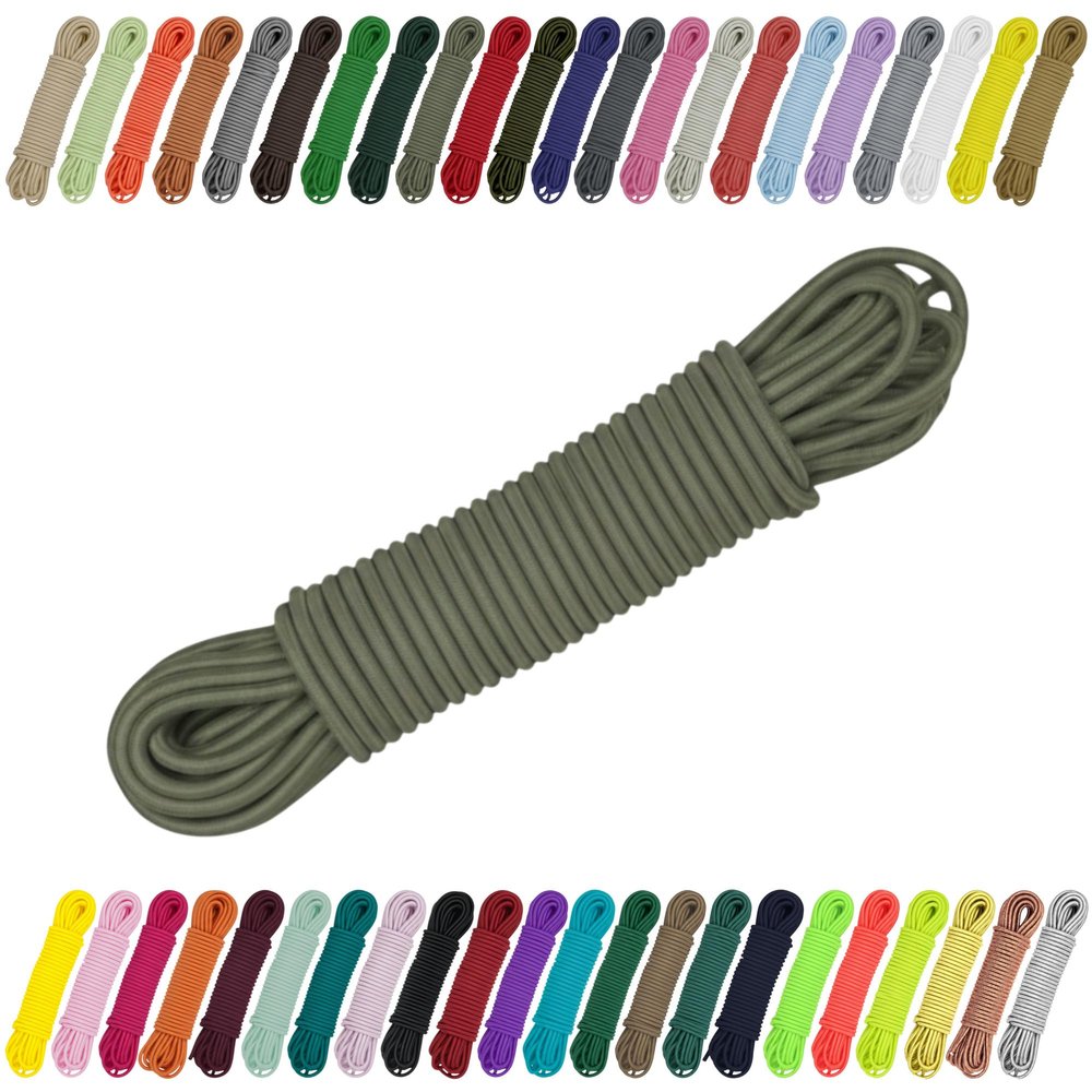 CARTONARE Elastic Cord 2mm 3mm for Sewing, Crafting & Outdoor