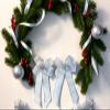 CaPiSo 20x30cm Gift Bow - Ready to Use Satin Bow (Glitter Silver Edge, 2 Pieces) view 4