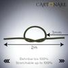 CARTONARE Elastic Cord 2mm 3mm for Sewing, Crafting & Outdoor Dark Khaki, 3mm x 2m view 4