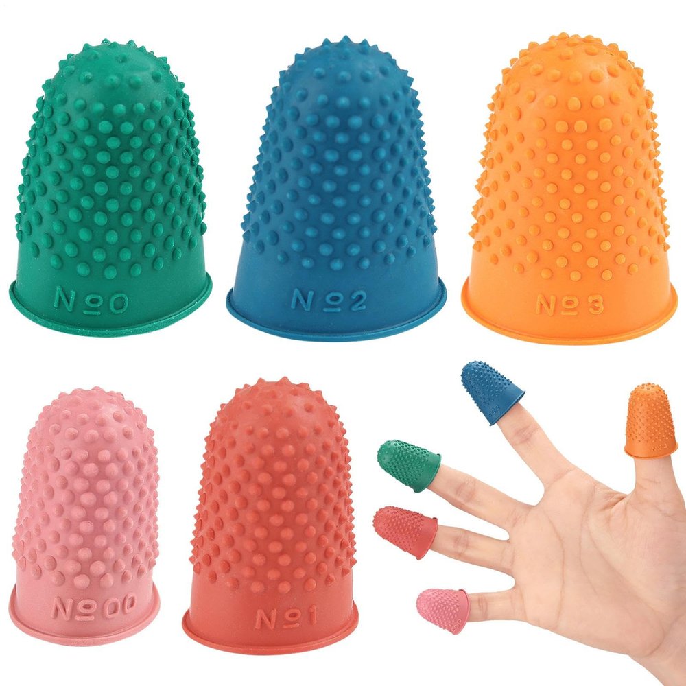 Anti-Static, Non-Slip Finger Protectors - 5-Piece Set