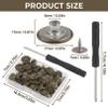 24-Piece Jeans Button Repair Kit view 2