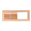Spacnana Ventilation Grille, Adjustable Cedar Wood Vent Panel for Sauna and Steam Room, 33.9 x 13.7 cm view 1
