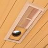 Spacnana Ventilation Grille, Adjustable Cedar Wood Vent Panel for Sauna and Steam Room, 33.9 x 13.7 cm view 4