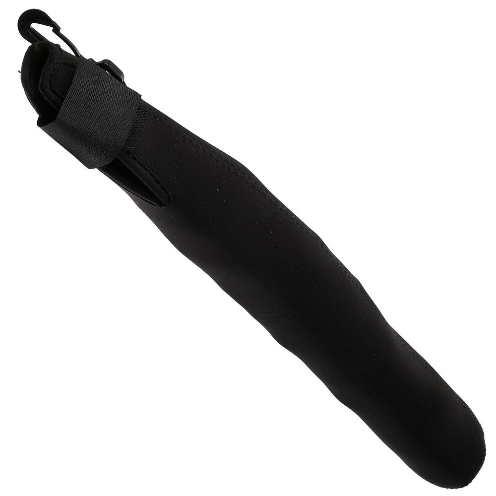 BRIGHTFUFU Neoprene Baseball Bat Sleeve with Static Resistance and Impact Protection, Black