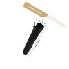 BRIGHTFUFU Neoprene Baseball Bat Sleeve with Static Resistance and Impact Protection, Black view 2