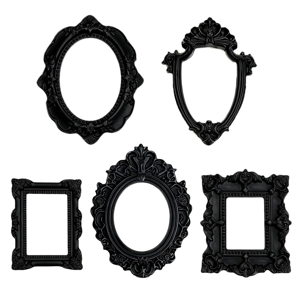 Mini Vintage Photo Frame Set - 5 Pieces