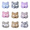 Fox and Wolf Faux Fur Half Eye Mask view 3