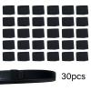 Belt Loop Holders for Pants - 30-Piece Black Nylon Set view 4