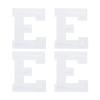 QUARKZMAN 4 Pack Letter E Iron-On Patches view 1